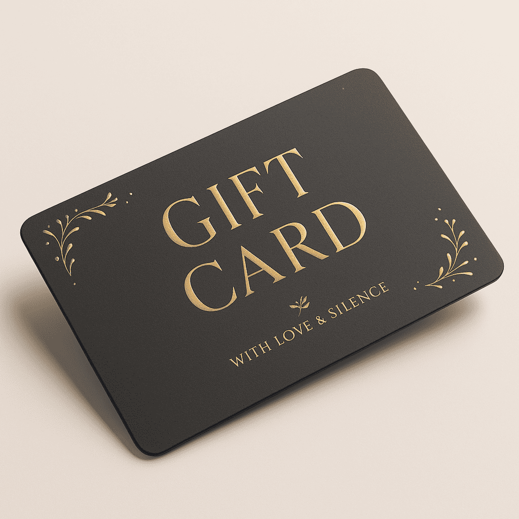 With Love & Silence – Digital Gift Card