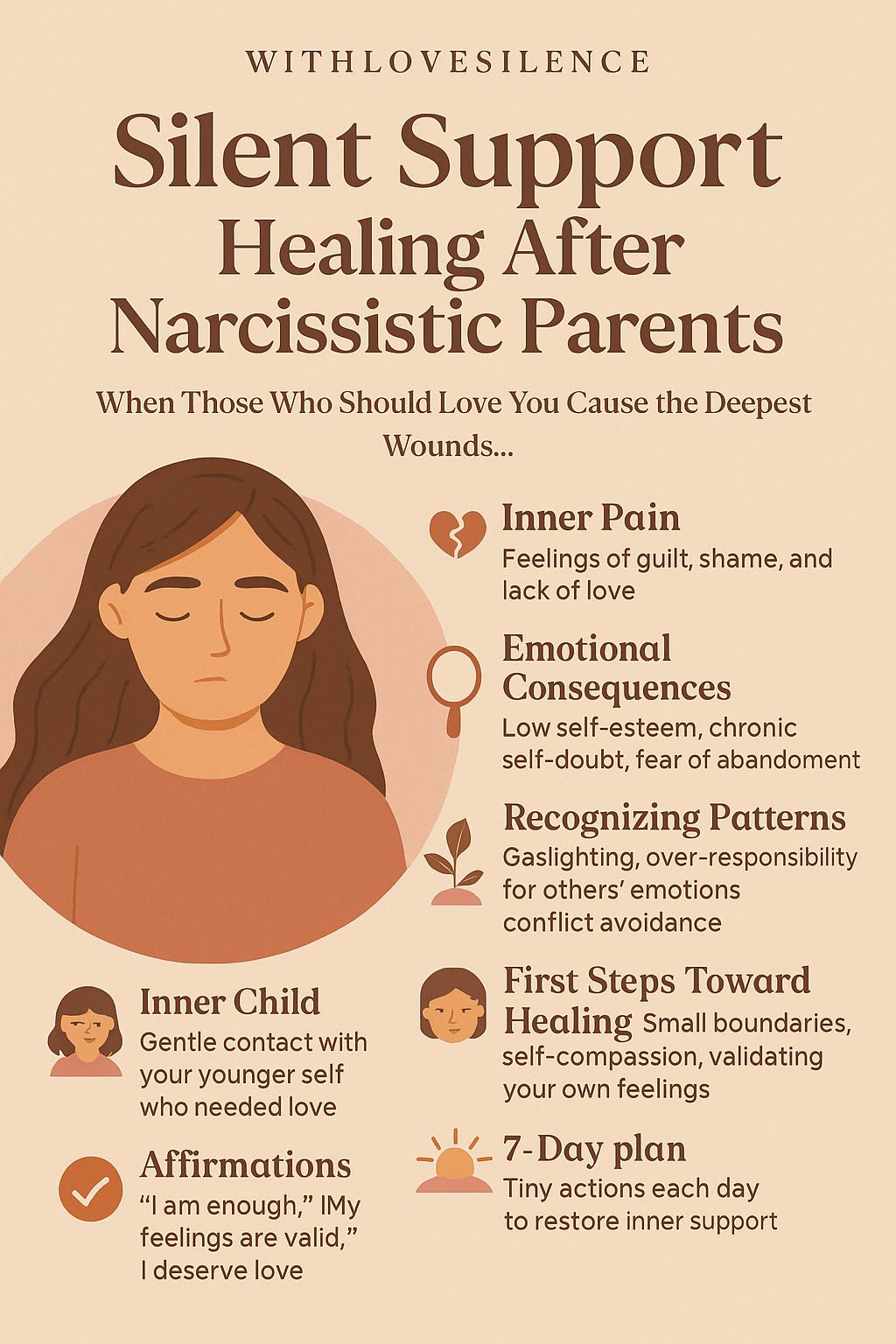 Healing from Narcissistic Parents: Printable Journal & Workbook for Emotional Recovery and Self-Worth