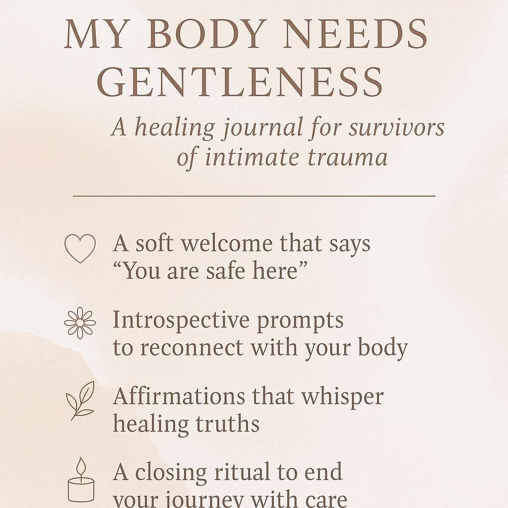 Inner Growth Workbook: Gentle Self-Compassion & Body Awareness Journal for Women