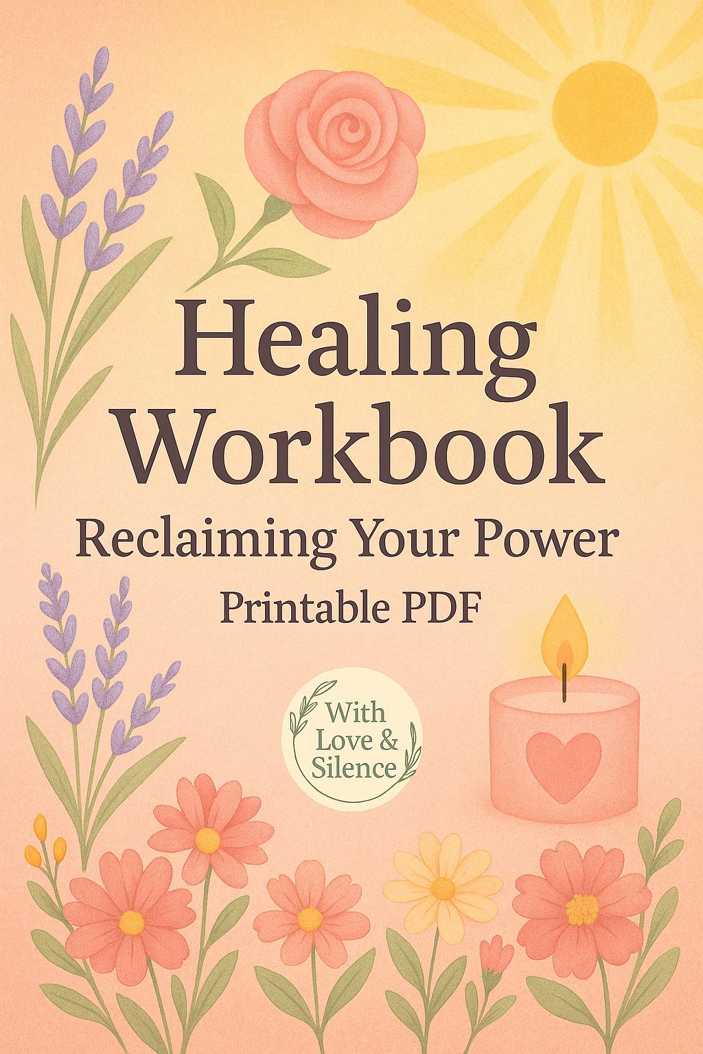 Healing Trauma Recovery Journal: Printable Self-Help Workbook for Women Overcoming Abuse