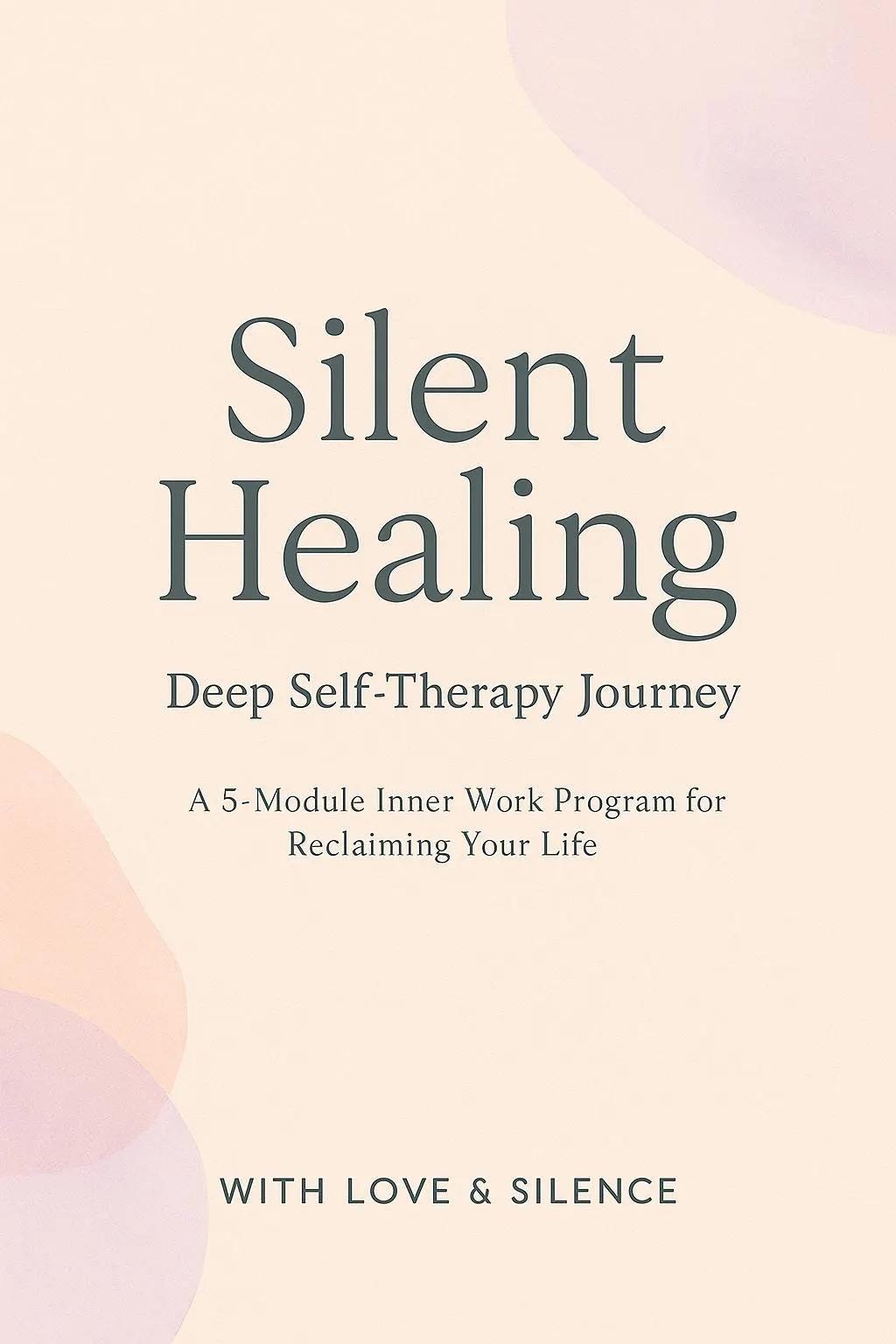 Trauma Recovery & Emotional Healing: Silent Self-Therapy Journal Printable PDF Workbook
