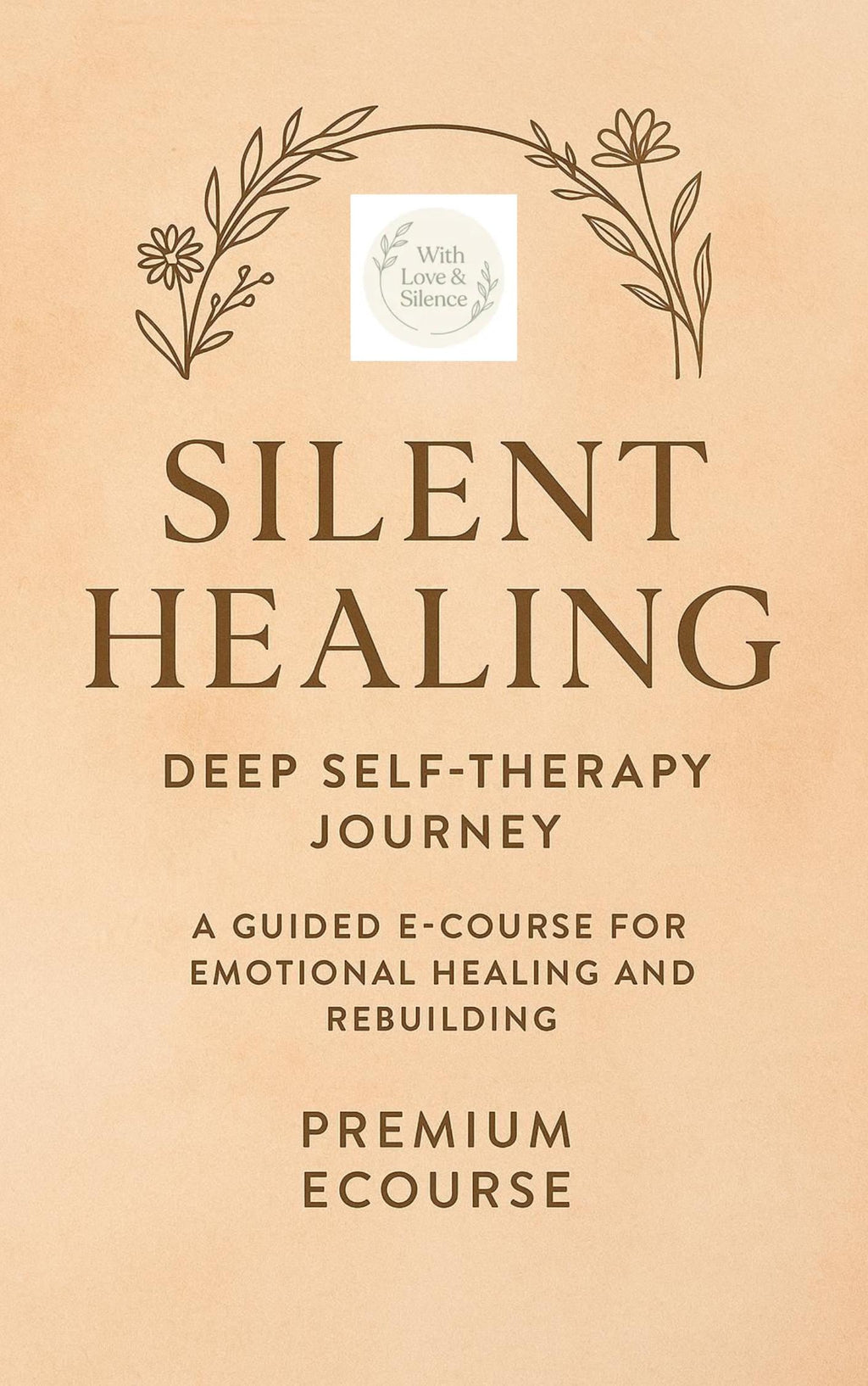 5-Module Self-Therapy Workbook: Silent Healing Program for Emotional Recovery (Printable PDF)