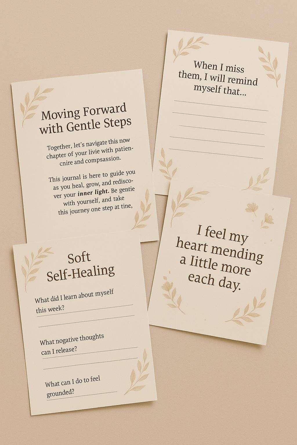 Breakup Recovery Journal: Digital Self-Care Guide for Healing, Reflection & Emotional Wellness