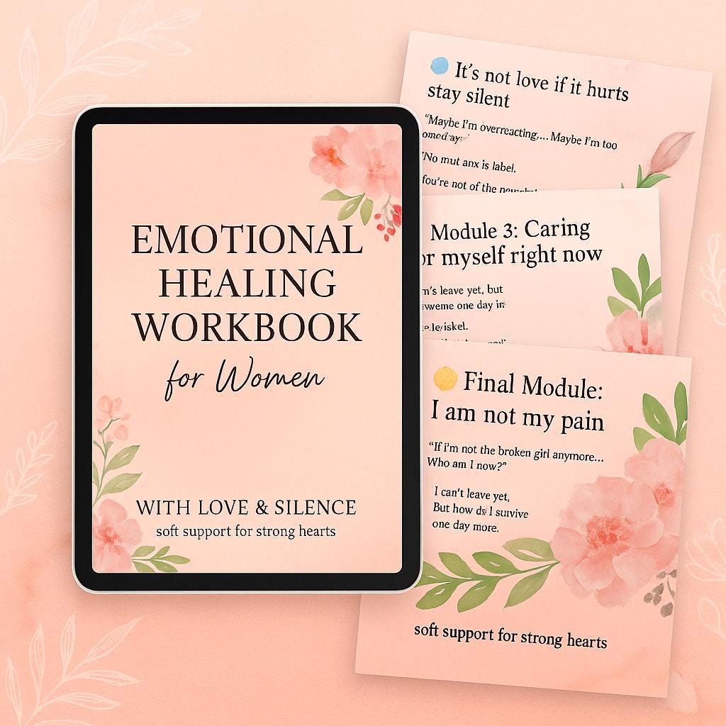 Women's Emotional Healing Journal: Trauma Recovery Workbook PDF for Self-Discovery & Mindfulness