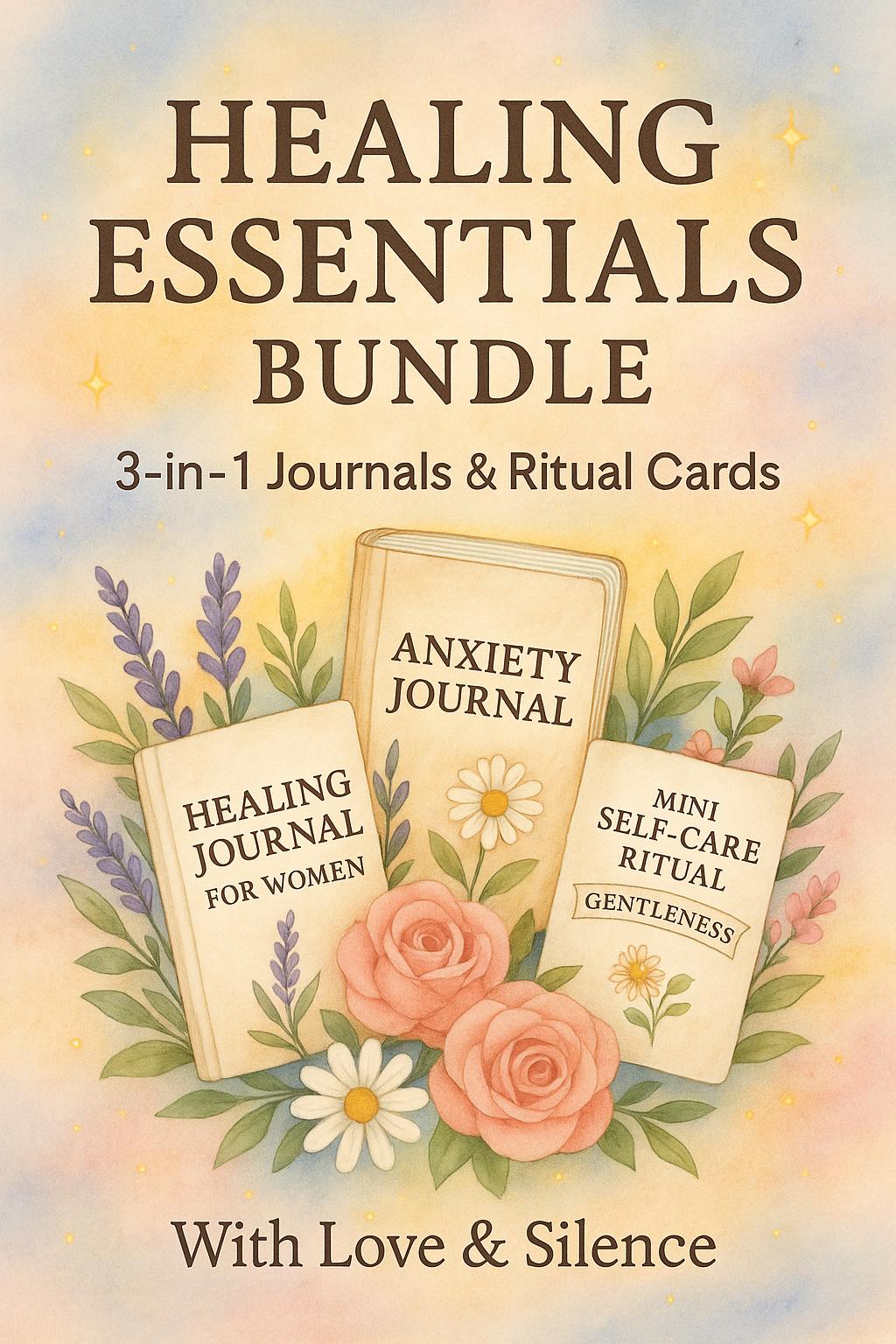 Self-Esteem Workbook Bundle: Confidence & Emotional Growth (PDF Download)