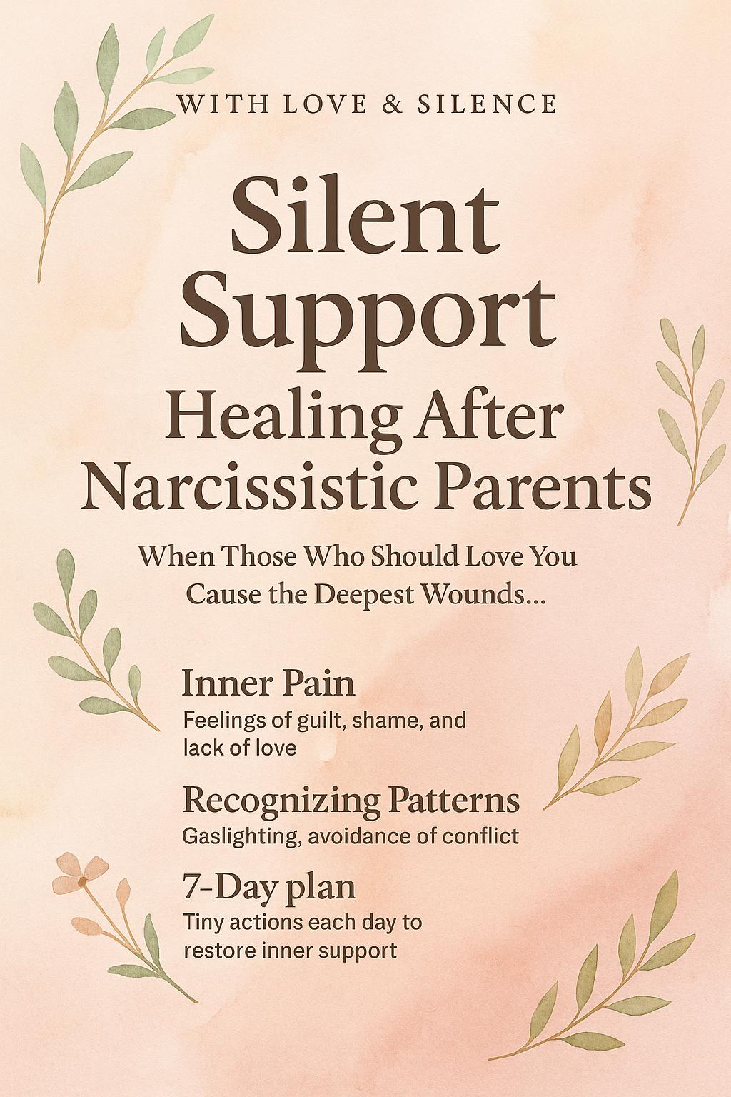 Healing from Narcissistic Parents: Printable Journal & Workbook for Emotional Recovery and Self-Worth