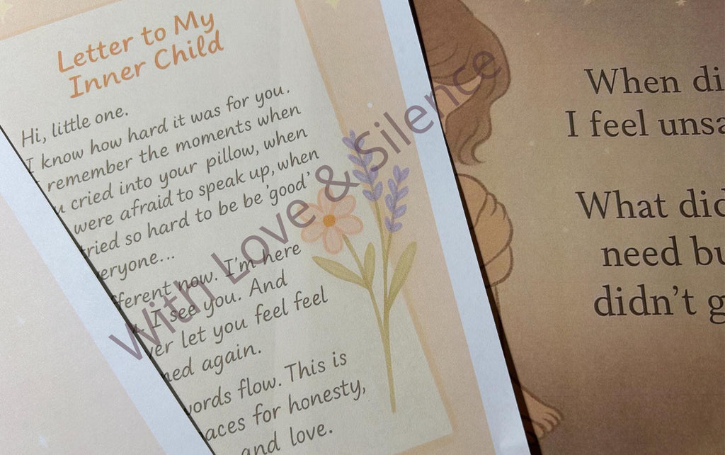 Gentle Inner Child Healing Journal: Printable 9-Page Guide for Emotional Recovery & Self-Discovery