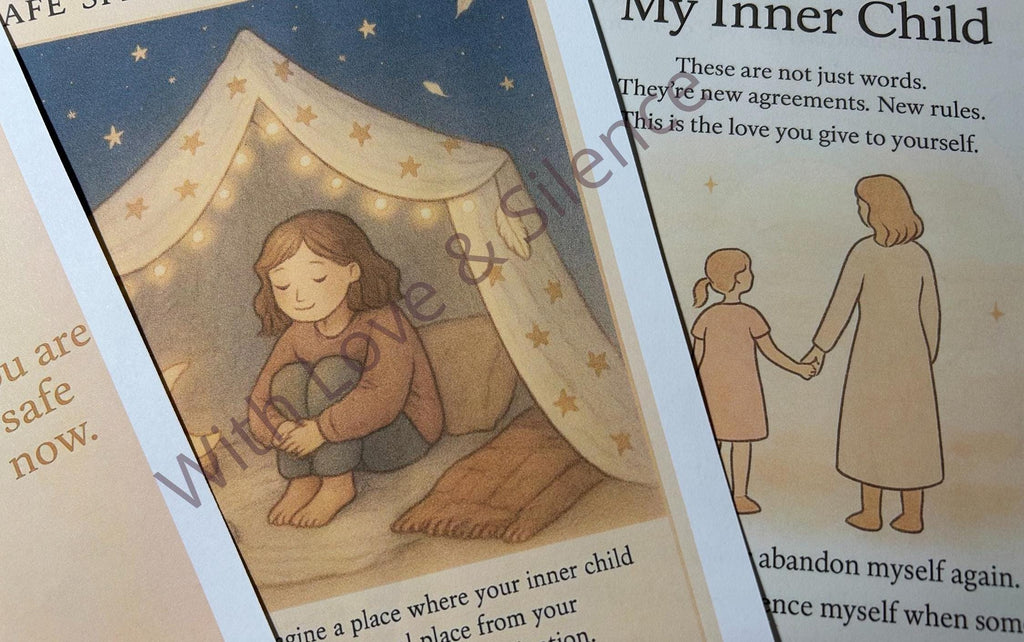 Gentle Inner Child Healing Journal: Printable 9-Page Guide for Emotional Recovery & Self-Discovery