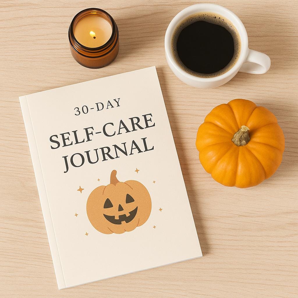 Halloween Self-Care Journal: Emotional Healing, Shadow Work, Witchy Rituals & Affirmations PDF Guide