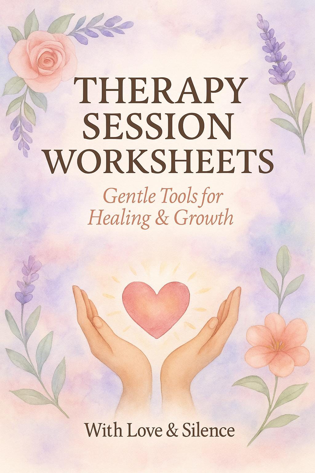 Printable Therapy Session Worksheets: Mental Health Counseling Tools & Self-Reflection Journal PDF