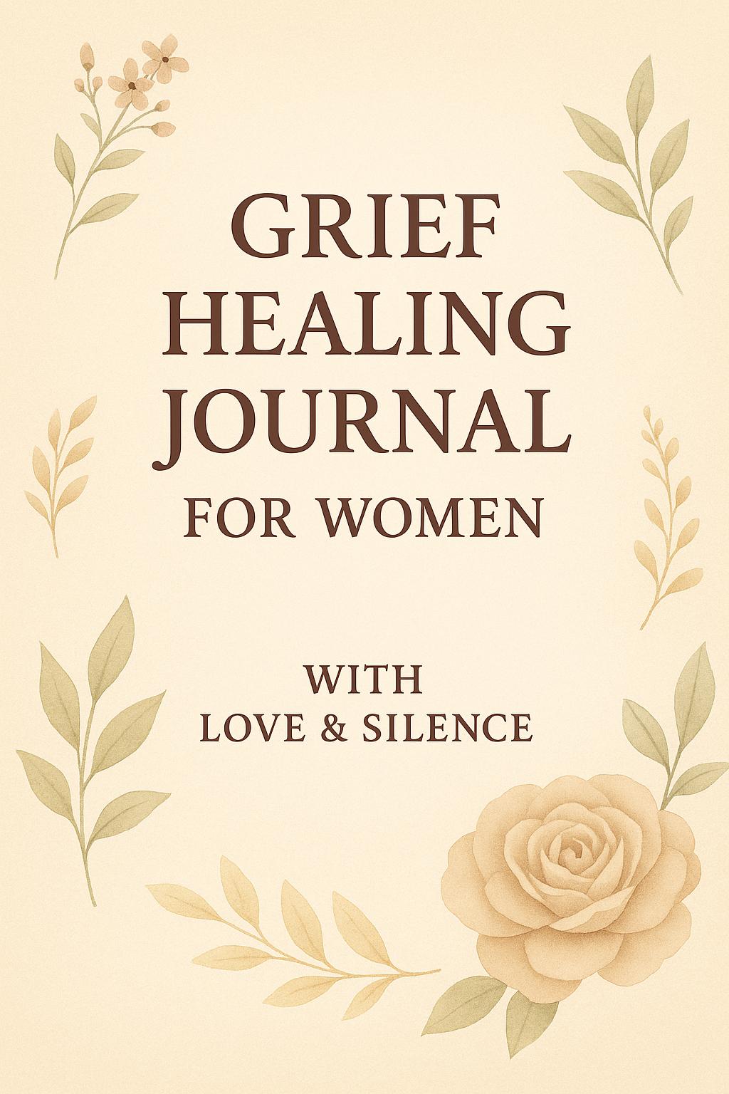 Grief Healing Journal for Women | Printable Self-Care Workbook | Guided Prompts, Memory Pages & Affirmations PDF